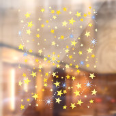 Kerstmis en deoratief nieuwjaarsfeest raamsticker (Vel 2)