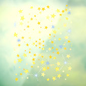 Kerstmis en deoratief nieuwjaarsfeest raamsticker (Vel 3)