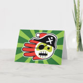 Kerstmis en feestdag, de kerstman feestdagen kaart (Voorkant)