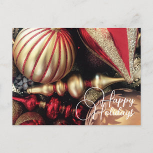 Kerstmis en feestdag Ornament Briefkaart