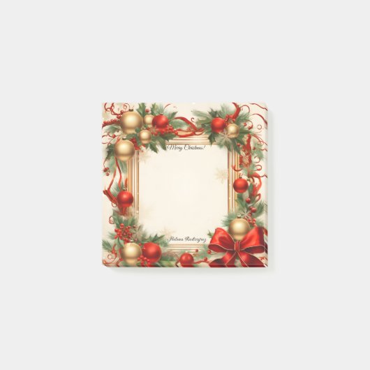 Kerstmis en Feestdagen Post-It Notities Post-it® Notes (Voorkant)