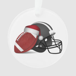 Kerstmis en Football Ornament