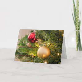 Kerstmis en gelukkig nieuwjaar groetkaarten kaart