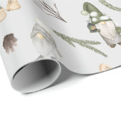 Kerstmis en gnomen cadeaupapier (Rol Hoek)