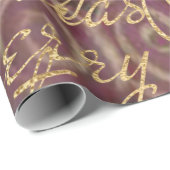 Kerstmis en goud cadeaupapier (Rol Hoek)