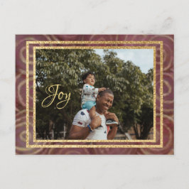 Kerstmis en goud uitnodiging briefkaart