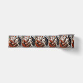 Kerstmis en Halloween-vakantie botsen Grosgrain Lint (Voorkant)
