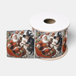 Kerstmis en Halloween-vakantie botsen Grosgrain Lint