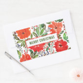Kerstmis en handschilderde sticker (Envelop)
