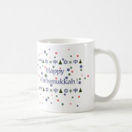 Kerstmis en Hanukkah Combo-Mok Koffiemok