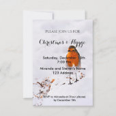 Kerstmis en Hygge nodigen een schattige rover uit  Kaart (Voorkant)