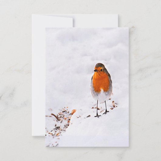 Kerstmis en Hygge nodigen een schattige rover uit  Kaart (Achterkant)