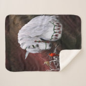 Kerstmis en Kardinalen Sherpa Blanket Sherpa Deken (Voorkant (horizontaal))