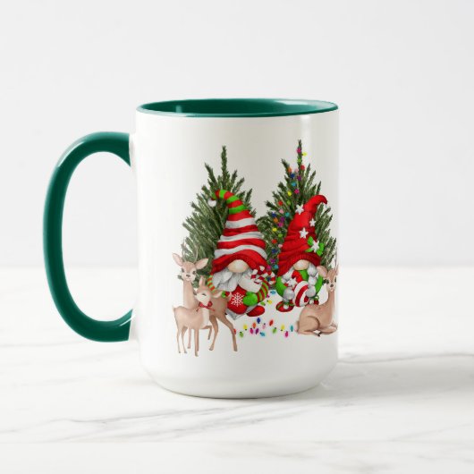 Kerstmis en kerst mok (Links)