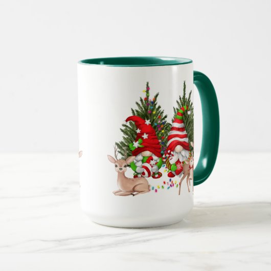 Kerstmis en kerst mok (Voorkant rechts)