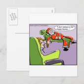 Kerstmis en kerstcadeautjes feestdagenkaart (Voorkant / Achterkant)