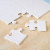 Kerstmis en kerstcadeautjes voor de kerstman legpuzzel (Zijkant)