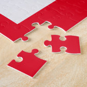 Kerstmis en kerstman legpuzzel (Zijkant)