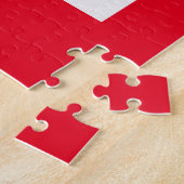 Kerstmis en kerstman legpuzzel (Zijkant)