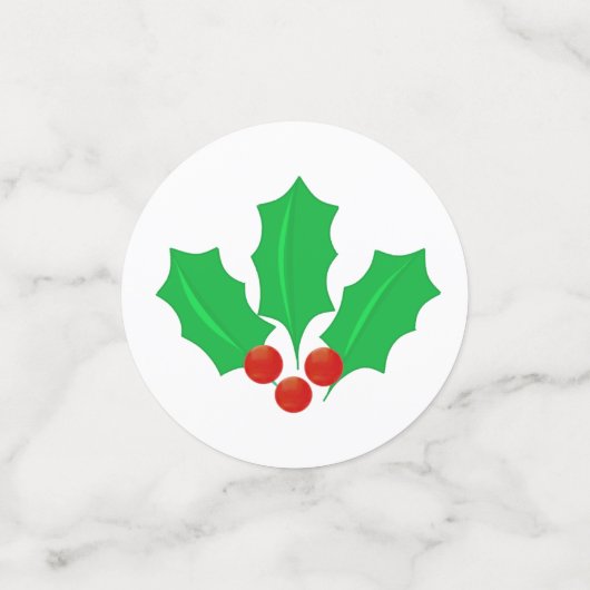 Kerstmis en kerstmis confetti (Kleine voorkant)