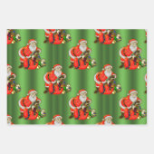 Kerstmis en kerstmis inpakpapier vel (Voorkant 2)