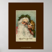 Kerstmis en  kunst voor kinderen poster (Voorkant)