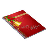 Kerstmis en lint notitieboek (Rechterzijde)