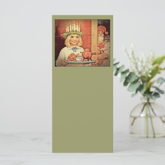 Kerstmis en Lucia Day Karin (Staand voorkant)