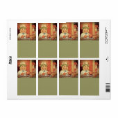 Kerstmis en Lucia Day Karin Etiket (Full Sheet)