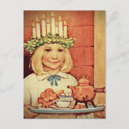 Kerstmis en Lucia Day Karin Feestdagenkaart