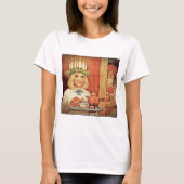 Kerstmis en Lucia Day Karin T-shirt (Voorkant)