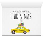 Kerstmis en net als die New York Taxi Cab.