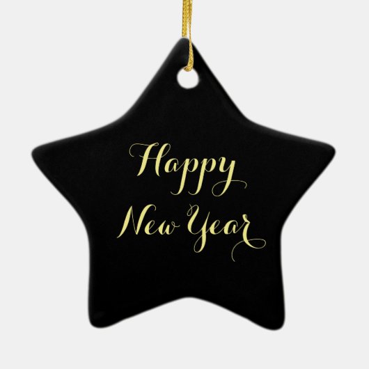 Kerstmis en Nieuwjaar Ornament van RoseWrites (Achterkant)