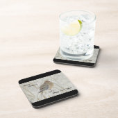 Kerstmis en nieuwjaars groet - rouwbaard drankjes onderzetter (Rechterzijde)