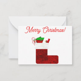 Kerstmis en nieuwjaarsjaren die 3 briefkaart opsla