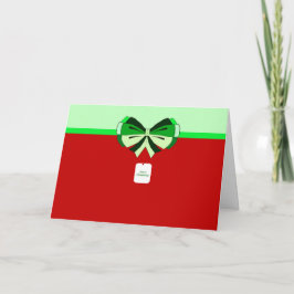 Kerstmis en nieuwjaarskaart feestdagen kaart