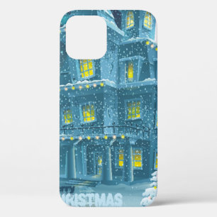 Kerstmis en nieuwjaarskaartje met het beeld Case-Mate iPhone case