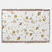 Kerstmis en nieuwjaarsterren deken (Voorkant)