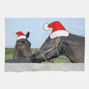 Kerstmis en Pony Theedoek