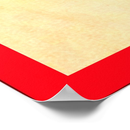 Kerstmis en rackers ~ Vintage Kerstmis Poster (Hoek)