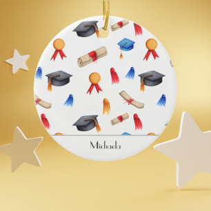 Kerstmis en scapsule Afstuderen Keramisch Ornament