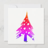 Kerstmis en verjaardag in één kerstkaart (Achterkant)