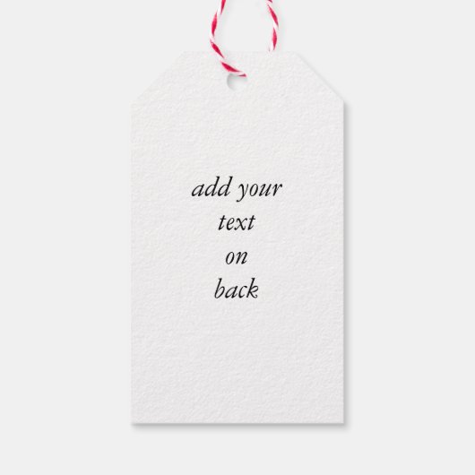 Kerstmis en Voetbal Cadeaulabel (Achterkant)