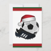 Kerstmis en Voetbal Kaart (Voorkant)