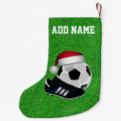 Kerstmis en Voetbal Kleine Kerstsok (Achterkant)