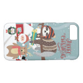 Kerstmis en vrienden Case-Mate iPhone case (Achterkant (Horizontaal))