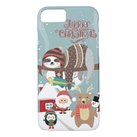 Kerstmis en vrienden Case-Mate iPhone case (Achterkant)
