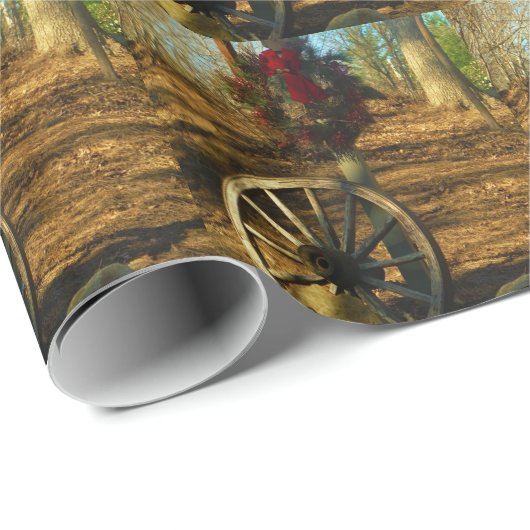 Kerstmis en wiel cadeaupapier (Rol Hoek)