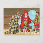 Kerstmis en zijn kleine vriend feestdagenkaart (Voorkant)