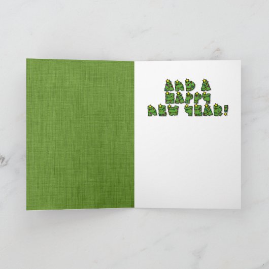 Kerstmis - Engels Springer Spaniel - Betsy Feestdagen Kaart (Binnen)